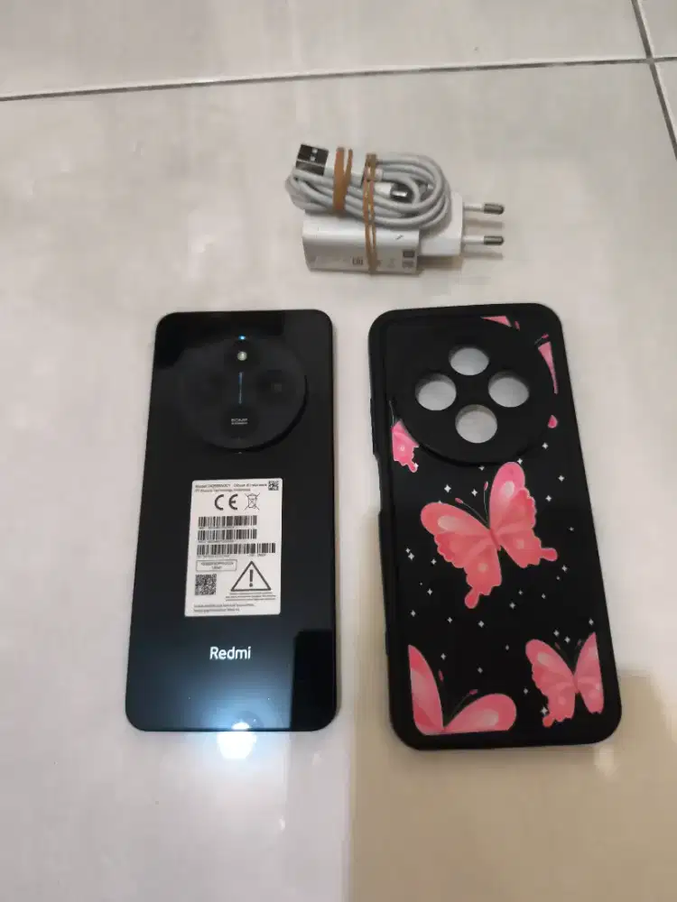 Redmi 14c 8/256 black HP charger