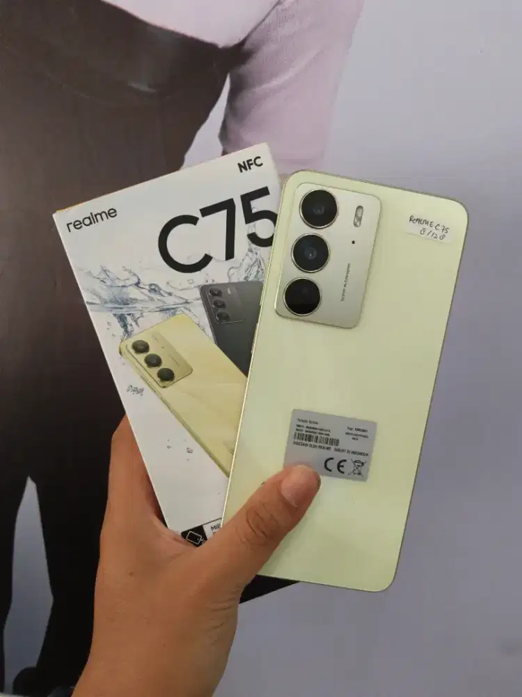 Realme c75 ram 8/128 second