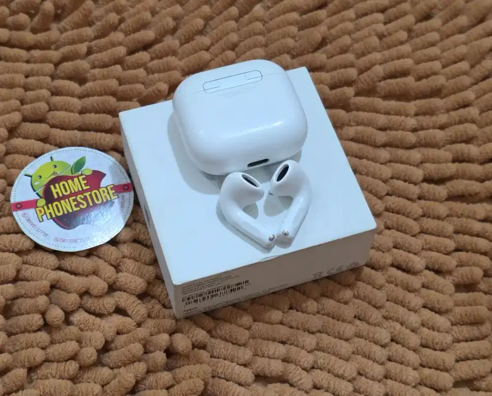 AirPods 4 Putih Mulus Bergaransi