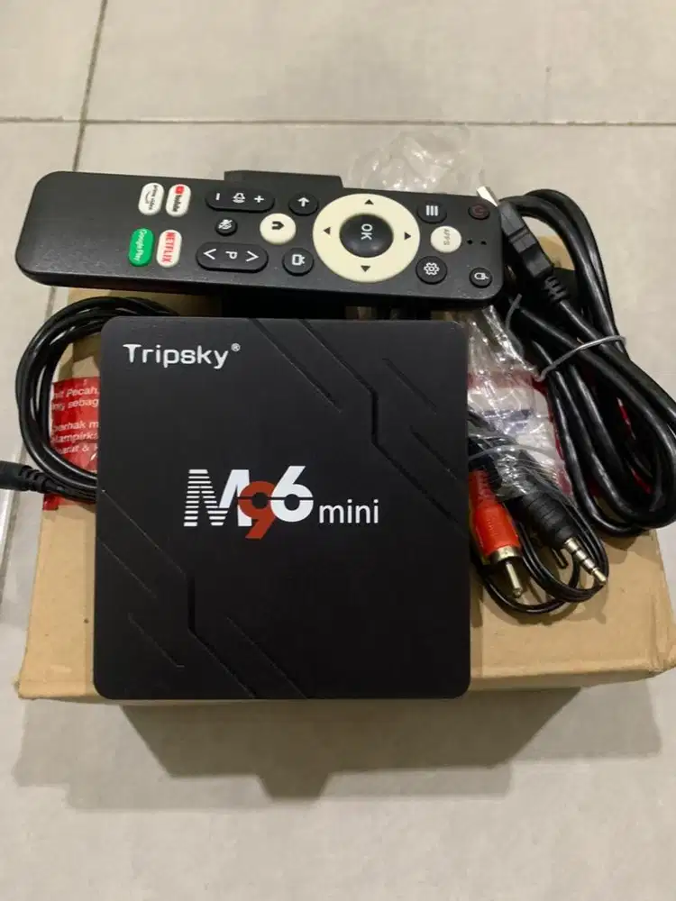 Dijual Cepat Android TV Box Tripsky M96Mini