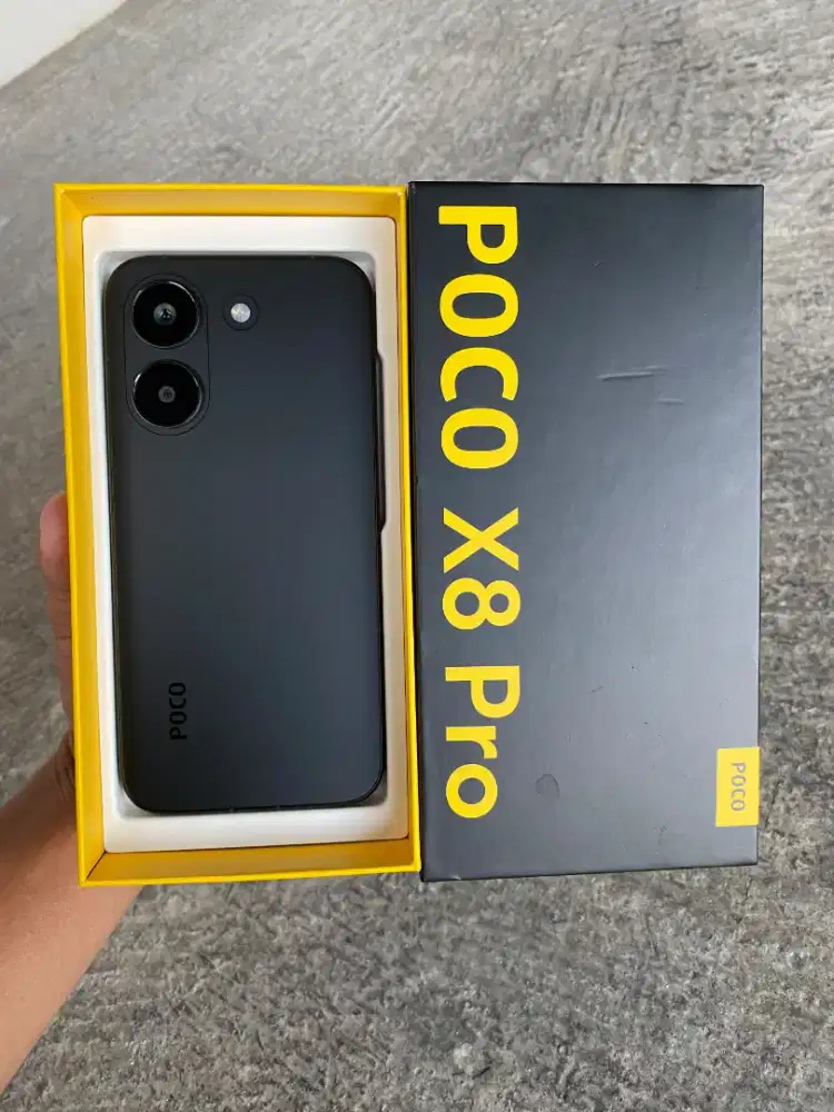 Poco X8 Pro 12/512 (Black) BH99%/149, Garansi Juni 2027