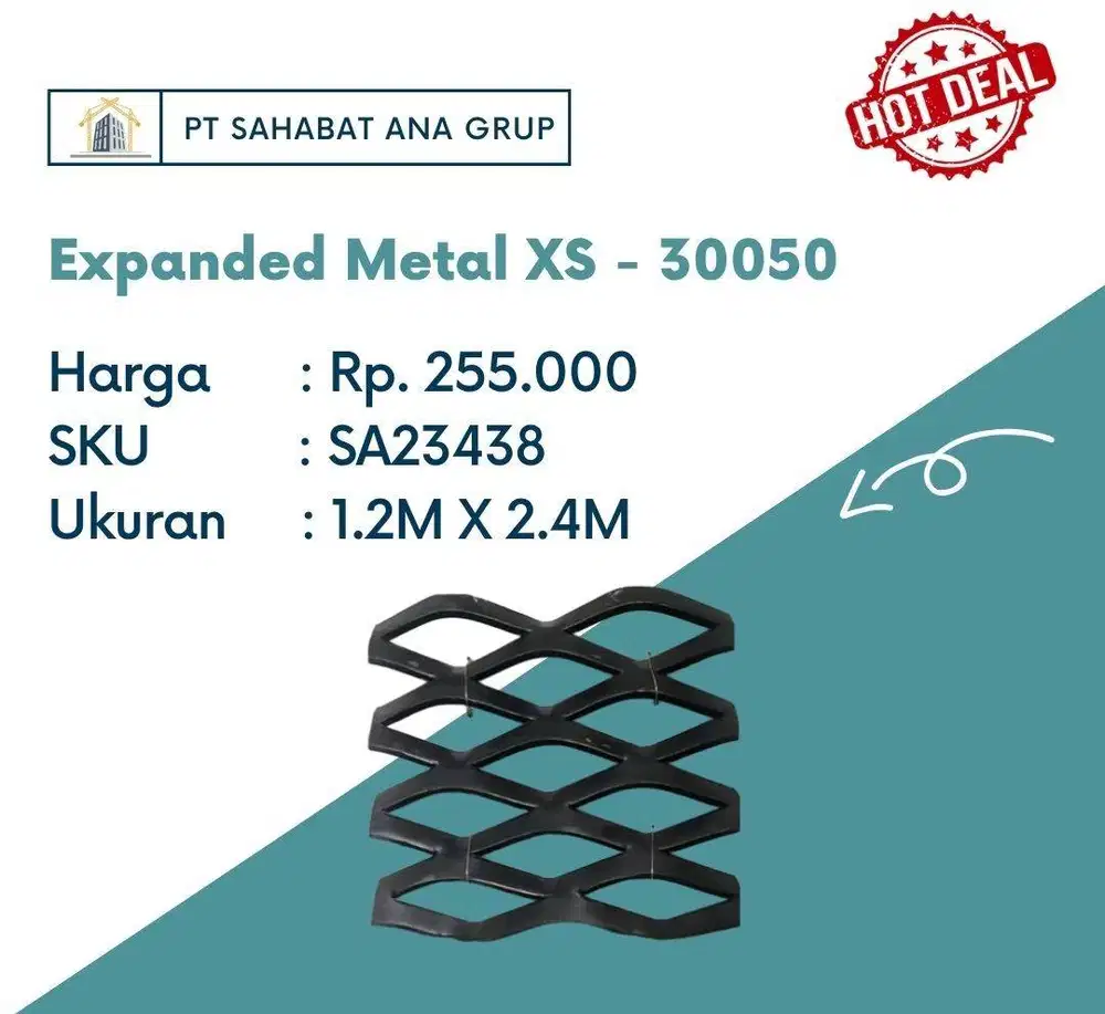 Expanded Metal XS - 30050
