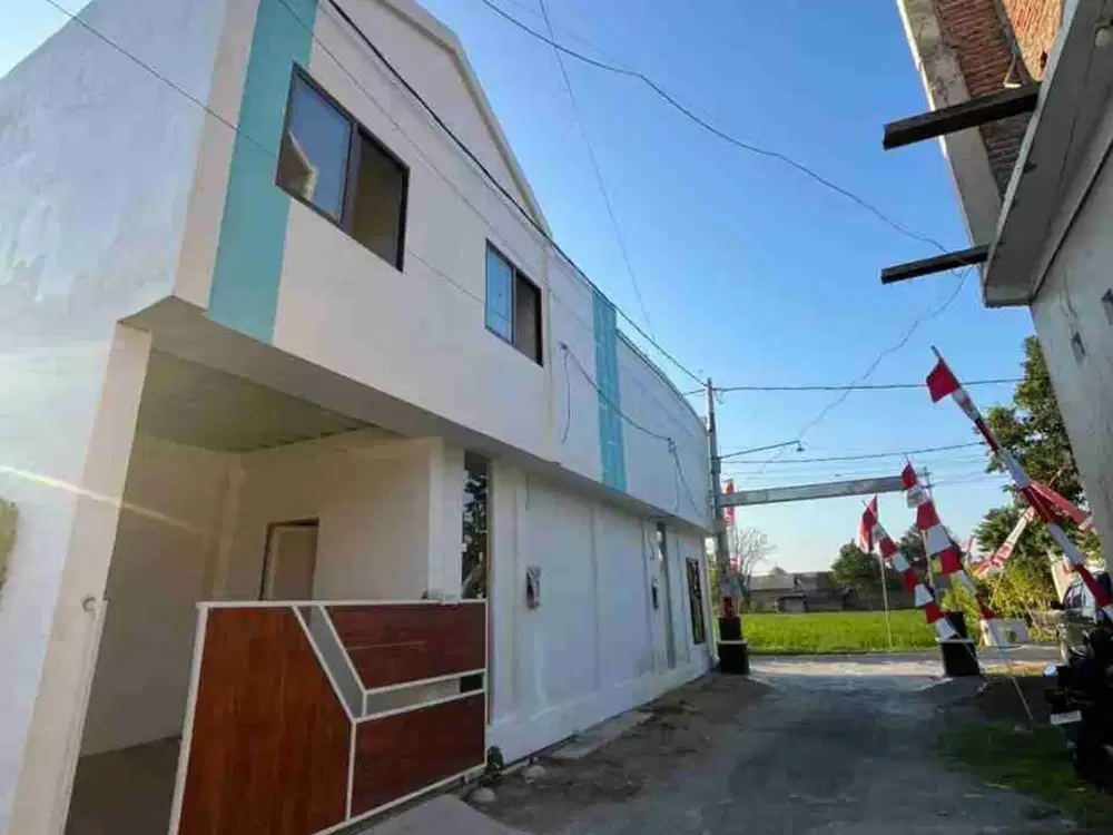 Rumah Baru Murah 2 Lantai siap Huni di Banjarsari, Buduran, Sda