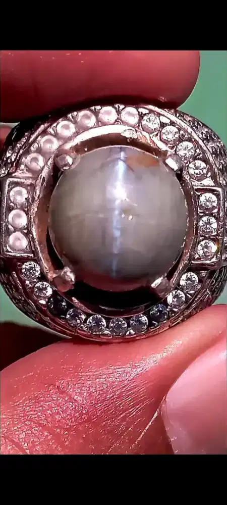 Mata kucing crysoberil orisa India jumbo