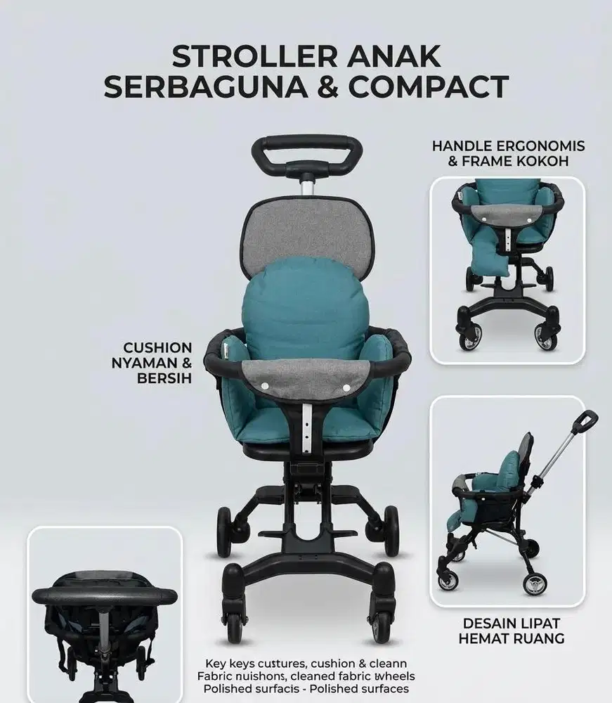 Dijual Stroller Anak Compact