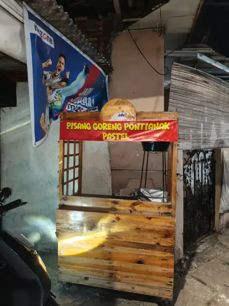 Gerobak Stand Booth Makanan Jepang
