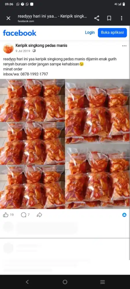 Keripik singkong