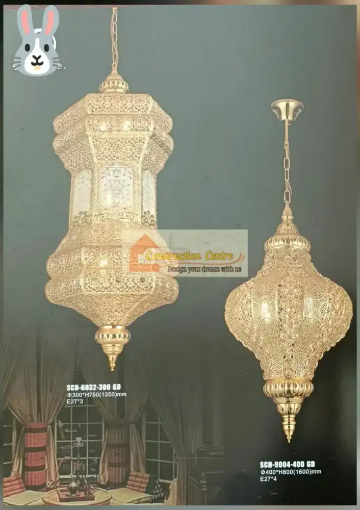 lampu gantung arabian