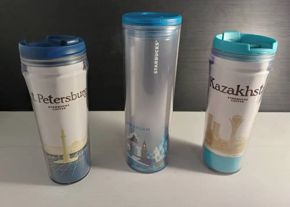 Tumbler Starbucks St, Petersburg , Amasterdam, Kazakhstan - Original