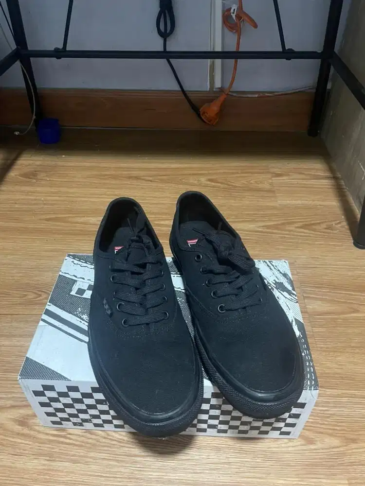 Vans Authentic Skate Black/ Vans PopCush