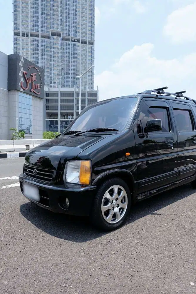 Suzuki Karimun GX hitam mulusss ss lengkap sampai Faktur plat B Jkt