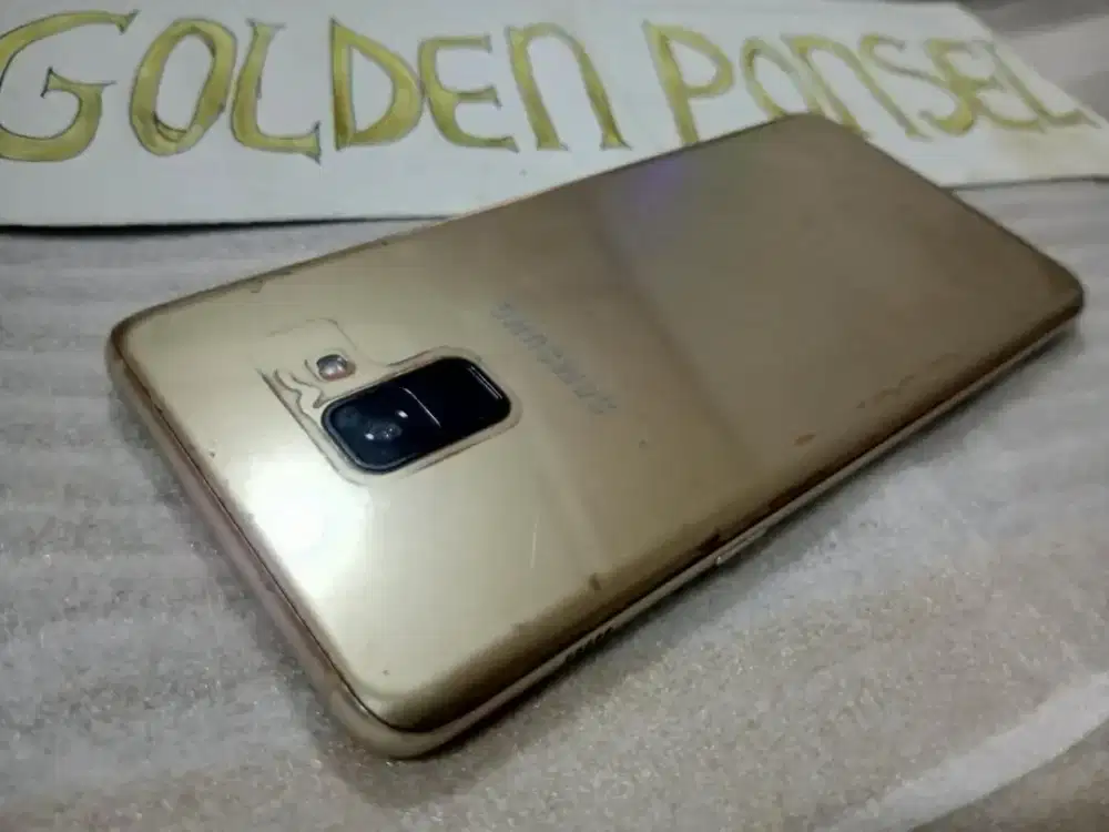 Galaxy A8 Plus-4G.NFC.Ram 6/64GB.Ori #GOLDEN PONSEL