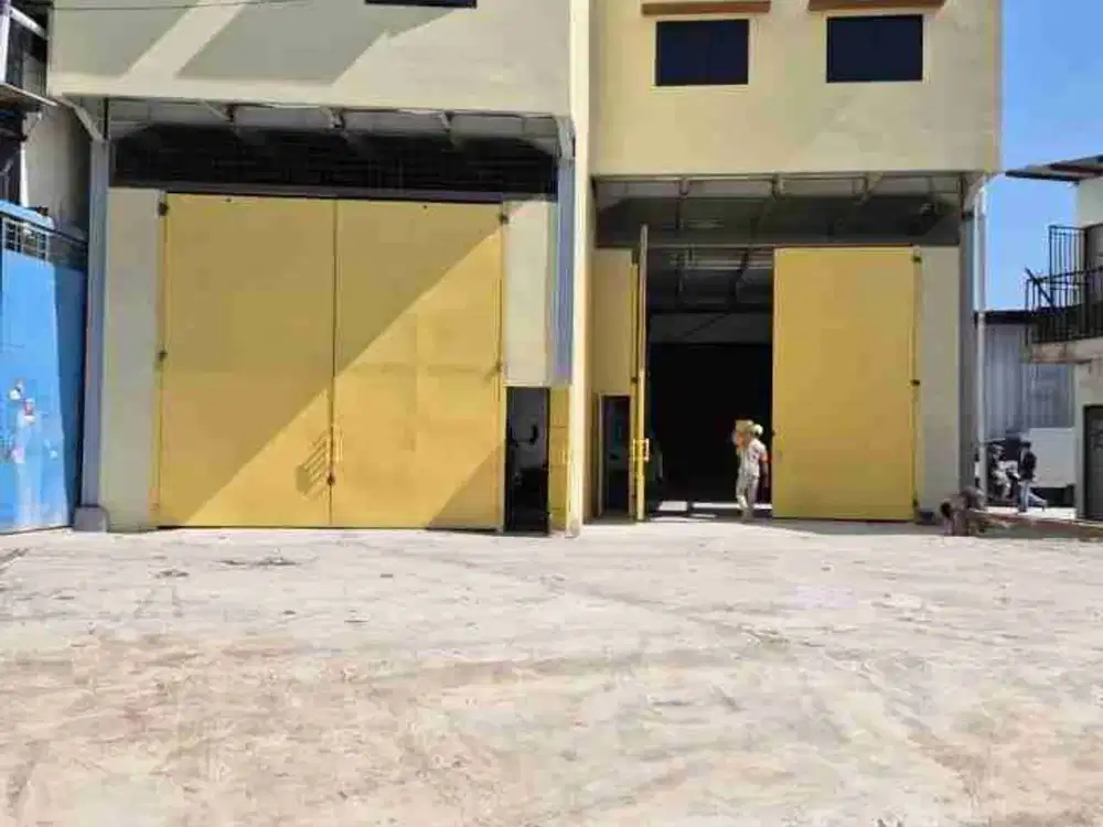 Disewakan: Gudang Daan Mogot Prima Cengkareng 430m² - Akses Kontainer 40ft & Lift Barang