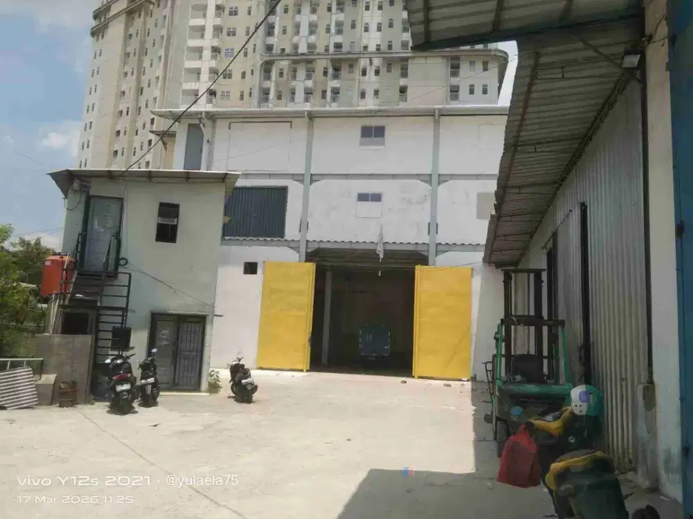 Disewakan: Gudang Daan Mogot Prima Cengkareng 330m² - Akses Kontainer 40ft & Lift Barang