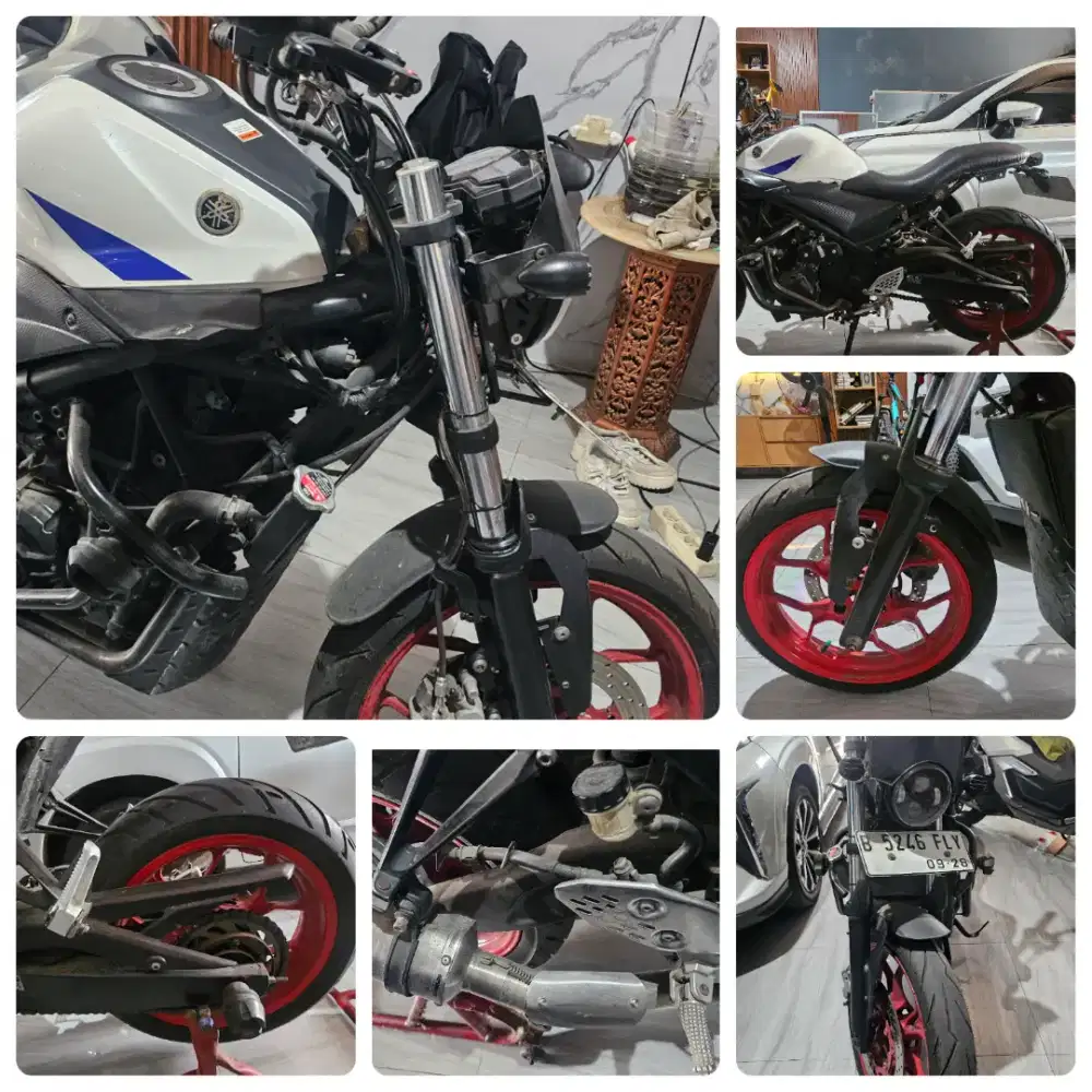 Bismillah Dijual Yamaha R25 type Scrambler