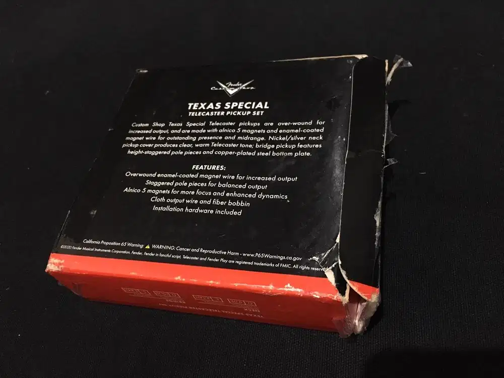 WTS (want to sale) Fender telecaster texas special pickup set