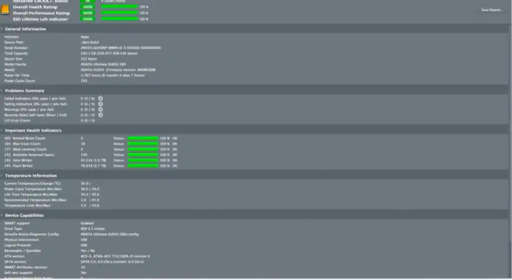 ADATA SU650  250GB 2.5 SATA 6gb/s SSD HARDDISK