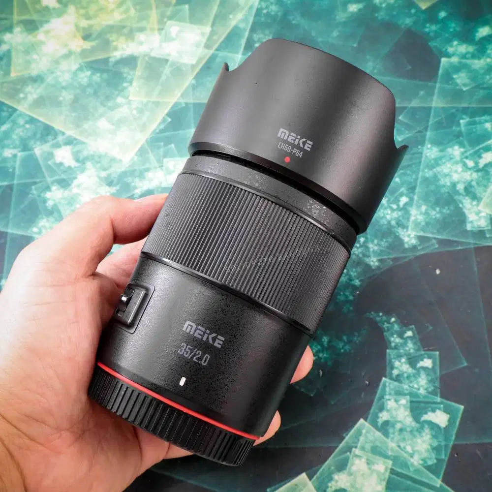 Meike 35mm f2 AF for Nikon Z. Fullset Mulus