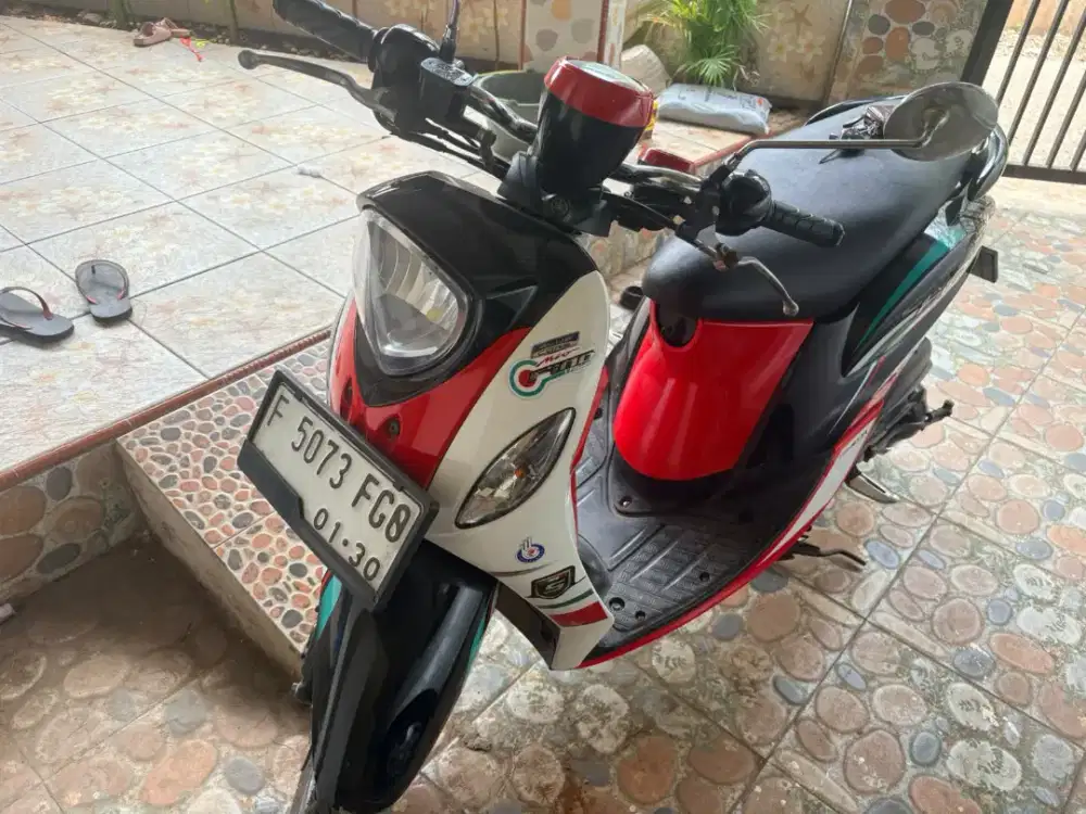 Dijual motor Fino 2016,pajak hidup panjang, mulus dan tinggal pakai aj