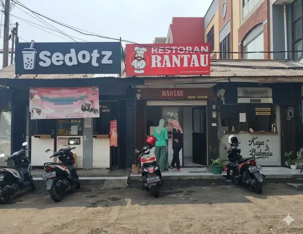 Sewa kios Bogor Barat Taman Yasmin Semeru cck kuliner expedisi dll