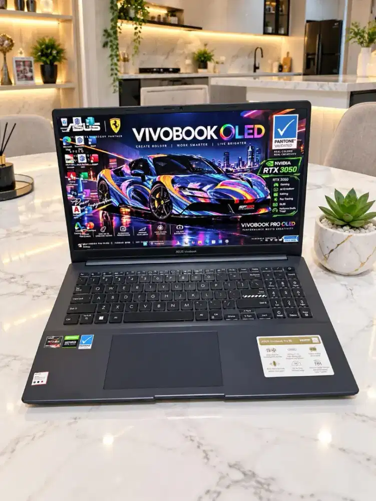 ASUS VIVOBOOK PRO 15X OLED X6500QCZ /M6500QCZ SLIM BEZELESS FULSET