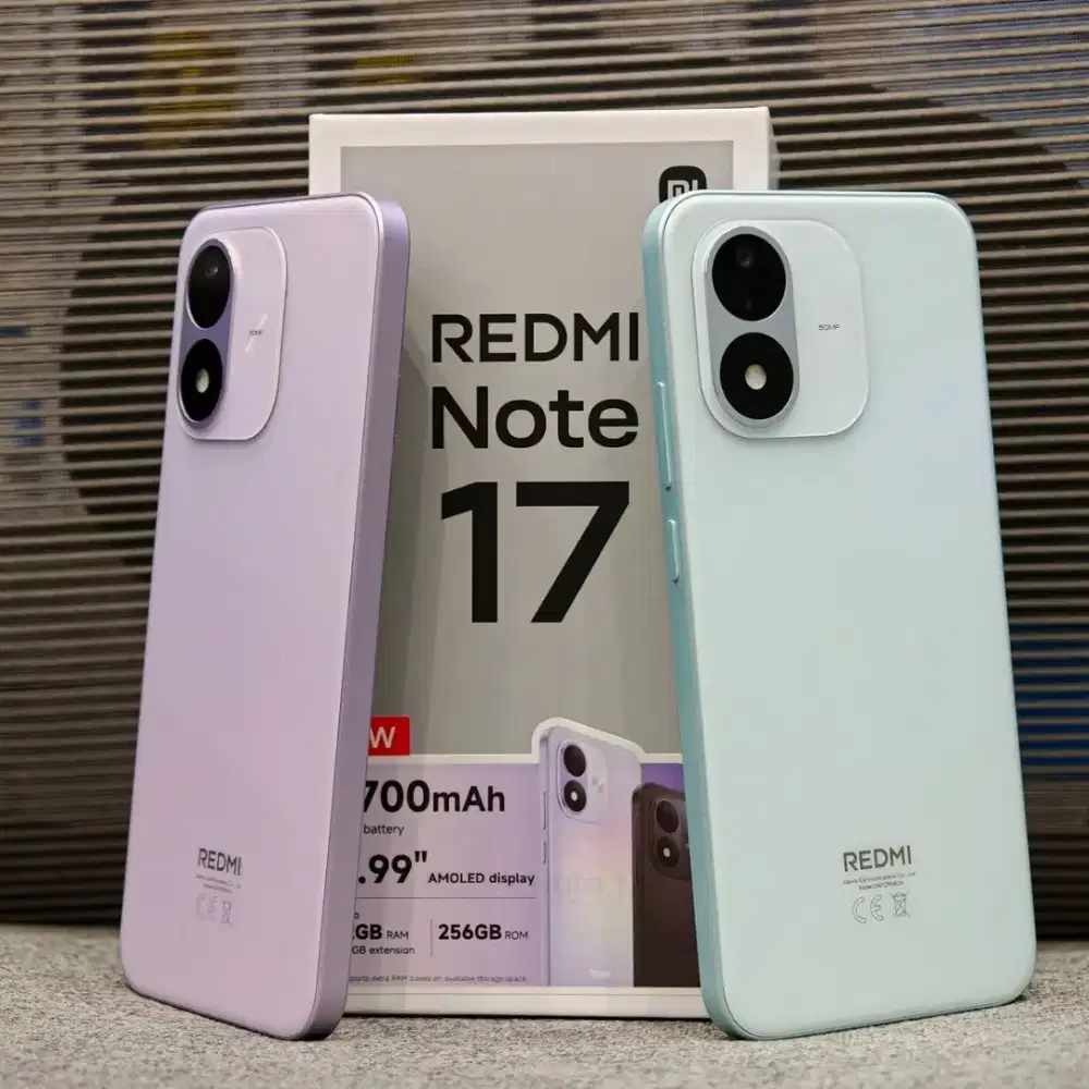 PROMO TERBATAS REDMI NOTE 17 6/128