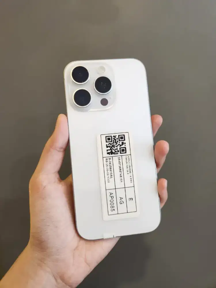 IPHONE 16 PRO 256 SECOND IBOX FULLSET NORMAL