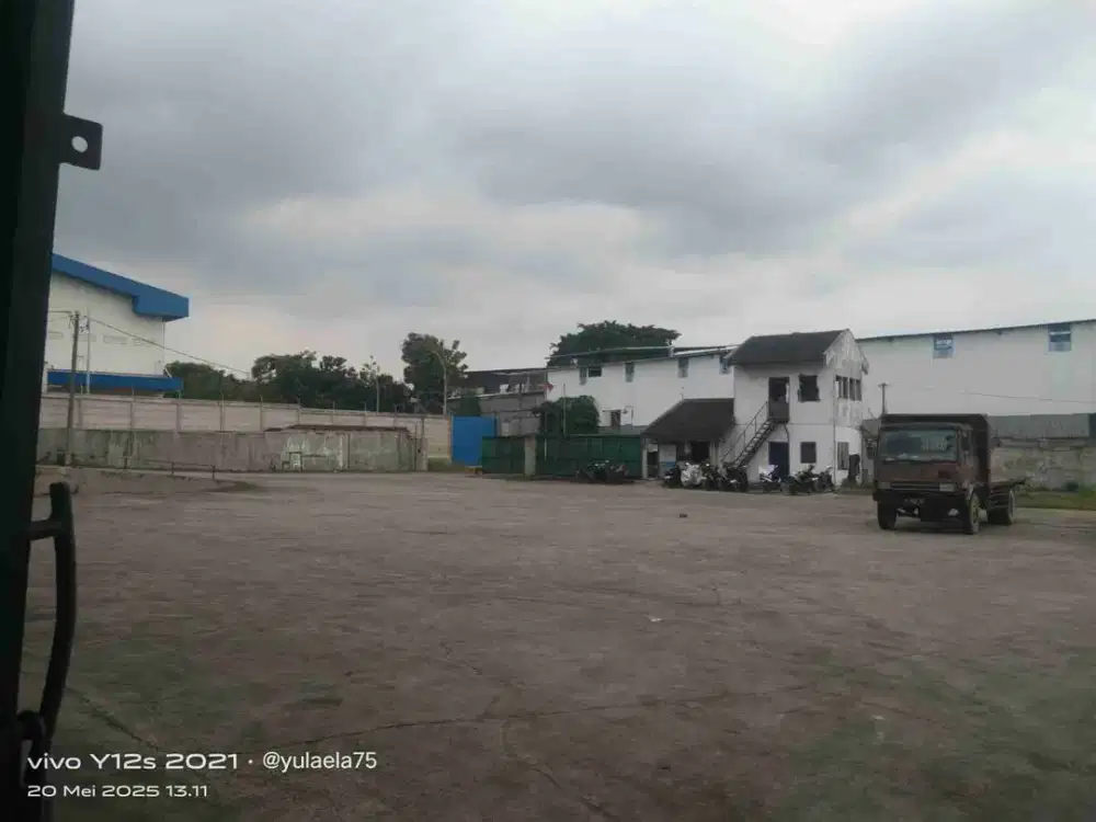 Dijual/Disewakan: Kompleks Industri Pasir Jaya Tangerang, Lb 14.345m² Inc PPN Nego