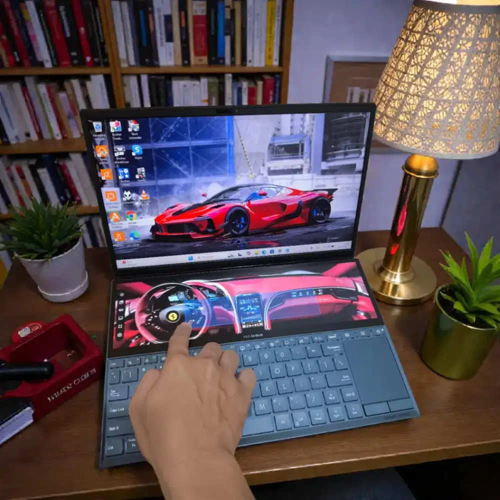 ASUS ZENBOOK DUO Core i7 [Ram 16GB + SSD 512Gb +DUAL VGA Nvidia]
