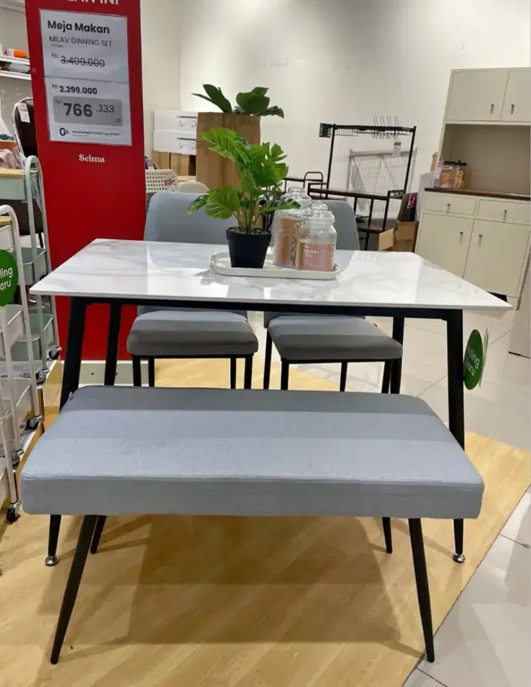 Set Meja Makan Termurah Milav