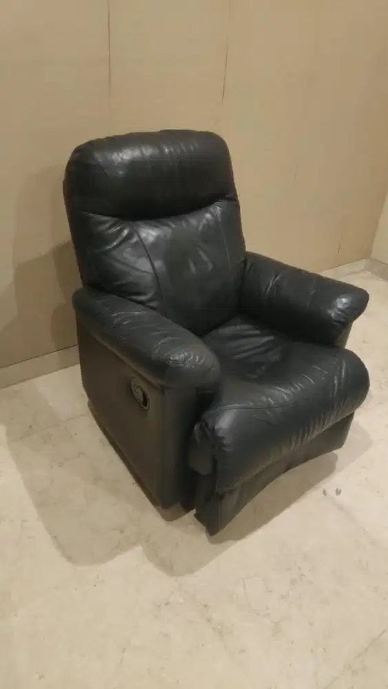 kursi recline kulit