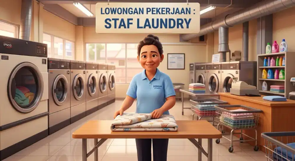 Lowongan Staf Laundry Wanita