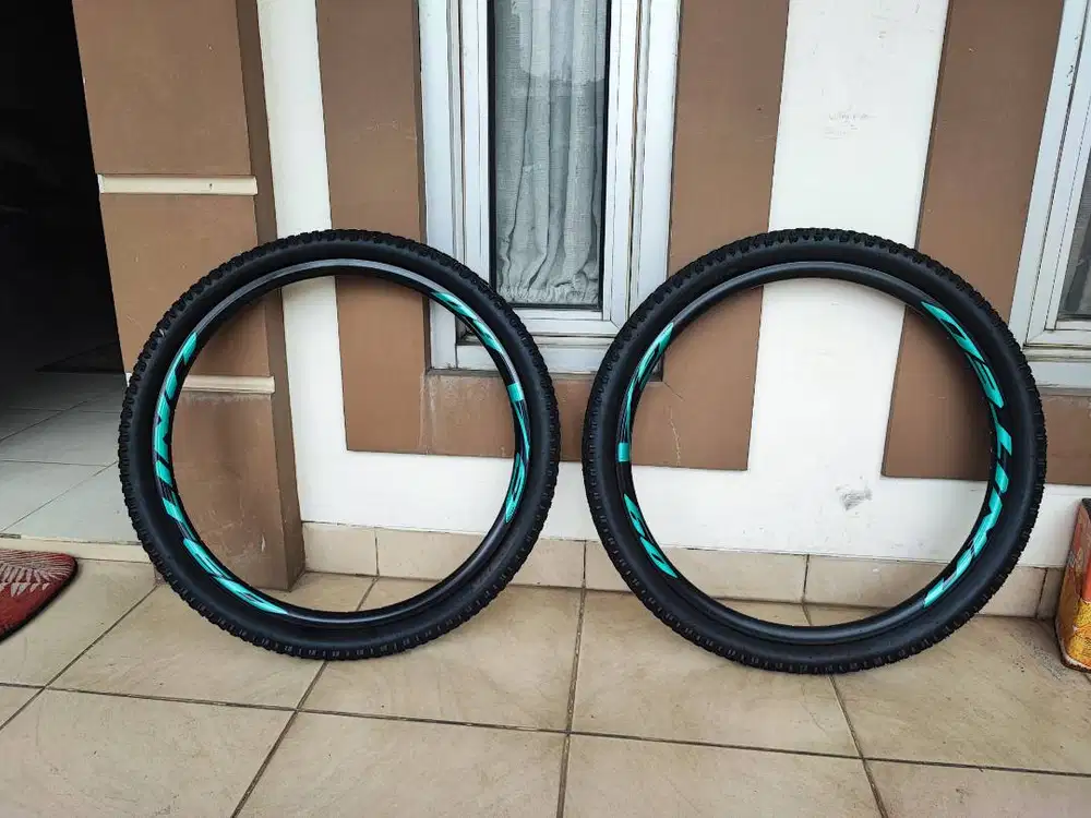 Rim Velg MTB 27.5 + Ban Luar Kenda Sepasang