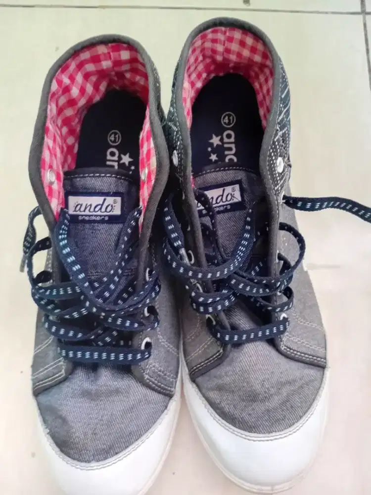 Sepatu wanita ando jeans 39/40