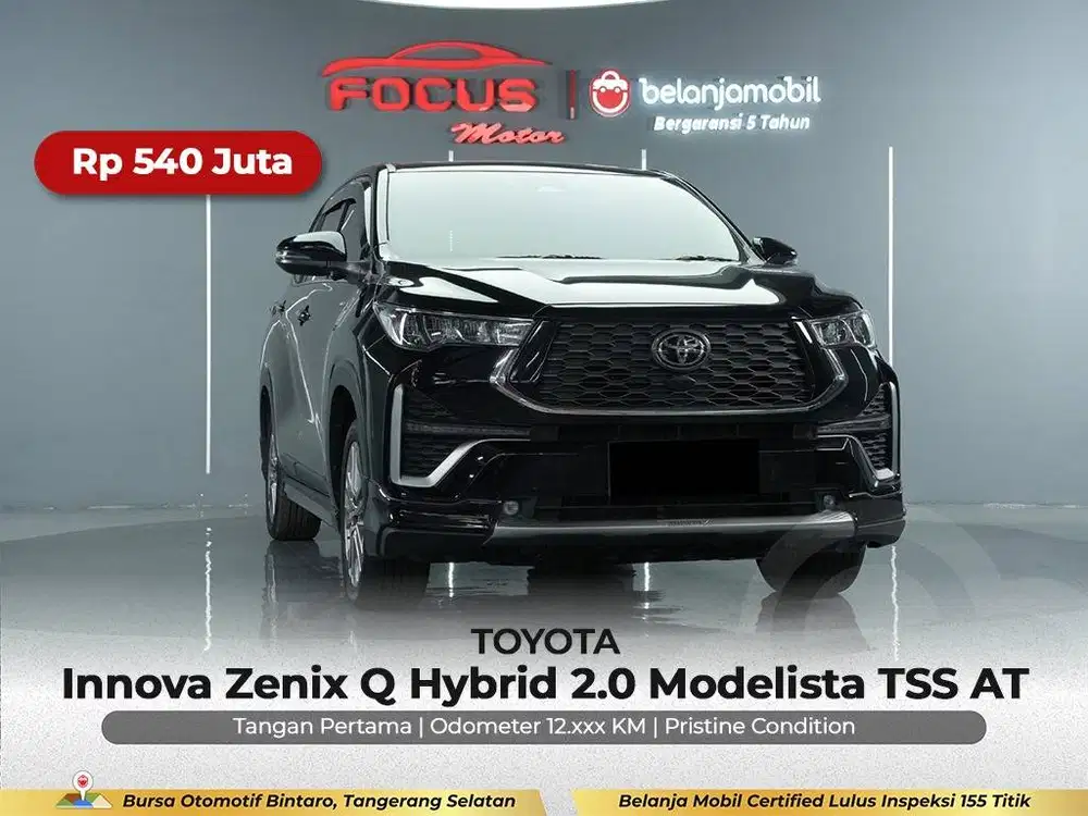 [ GARANSI 5THN ] Toyota Innova Zenix Q Hybrid Modelista 2026/2025/2024