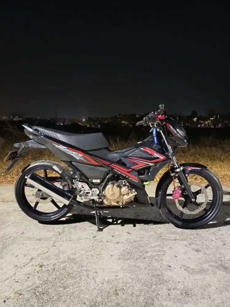 Satria Fu Injeksi Tahun 2017 Warna Hitam