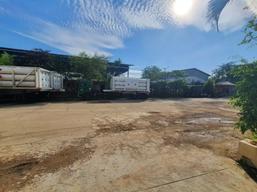 Tanah Luas & Bangunan Eks Pabrik bisa Akses Kontainer 40 Ada Kantor di Cakung Jakarta Timur