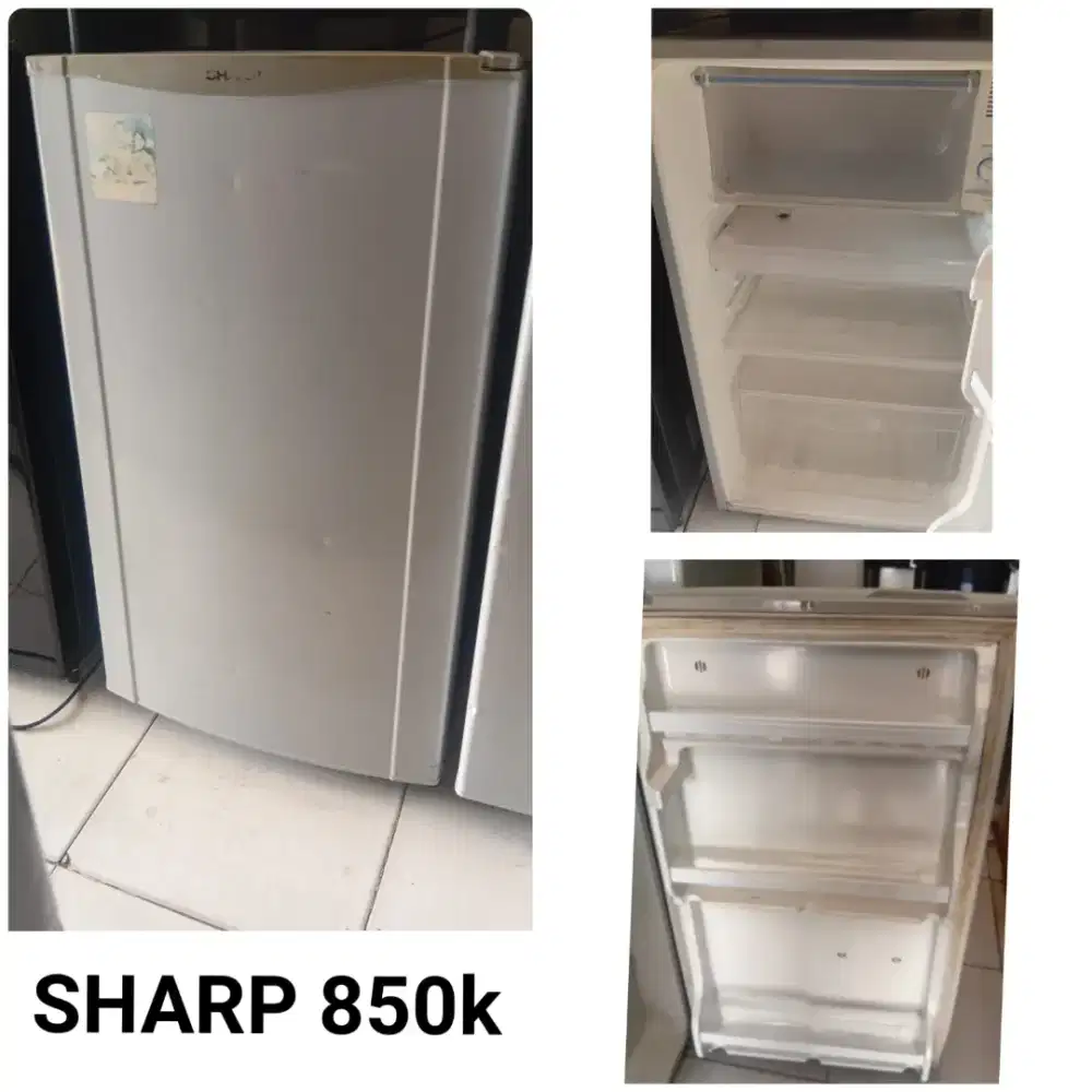 Kulkas SHARP bekas bergaransi