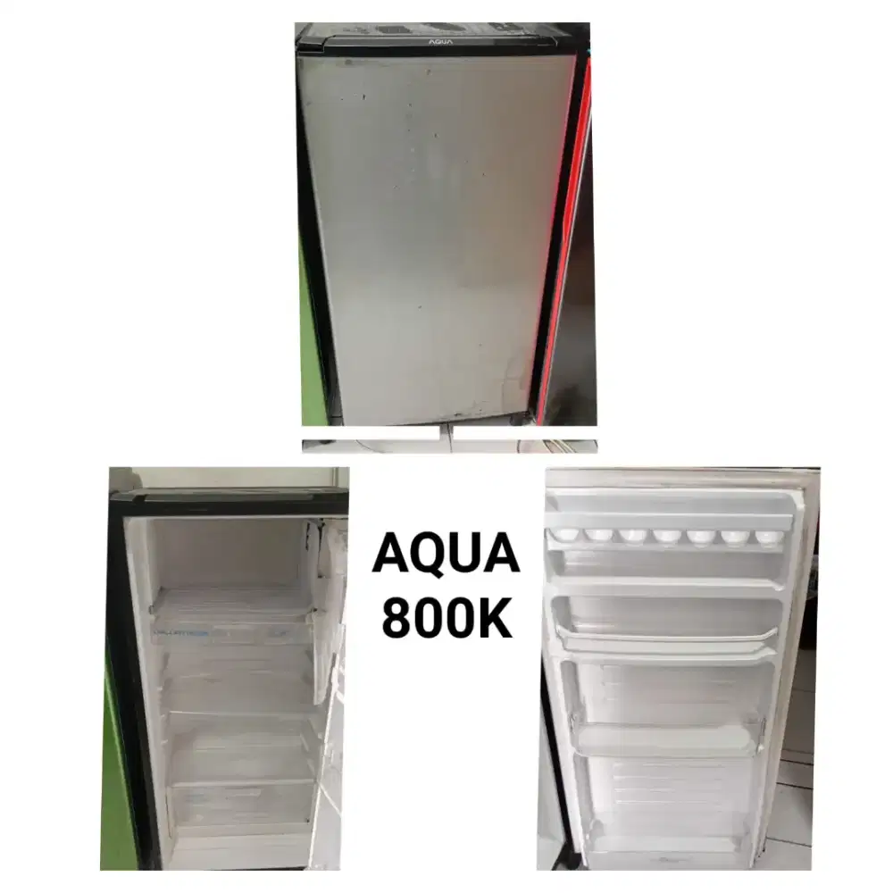 Kulkas AQUA bekas bergaransi