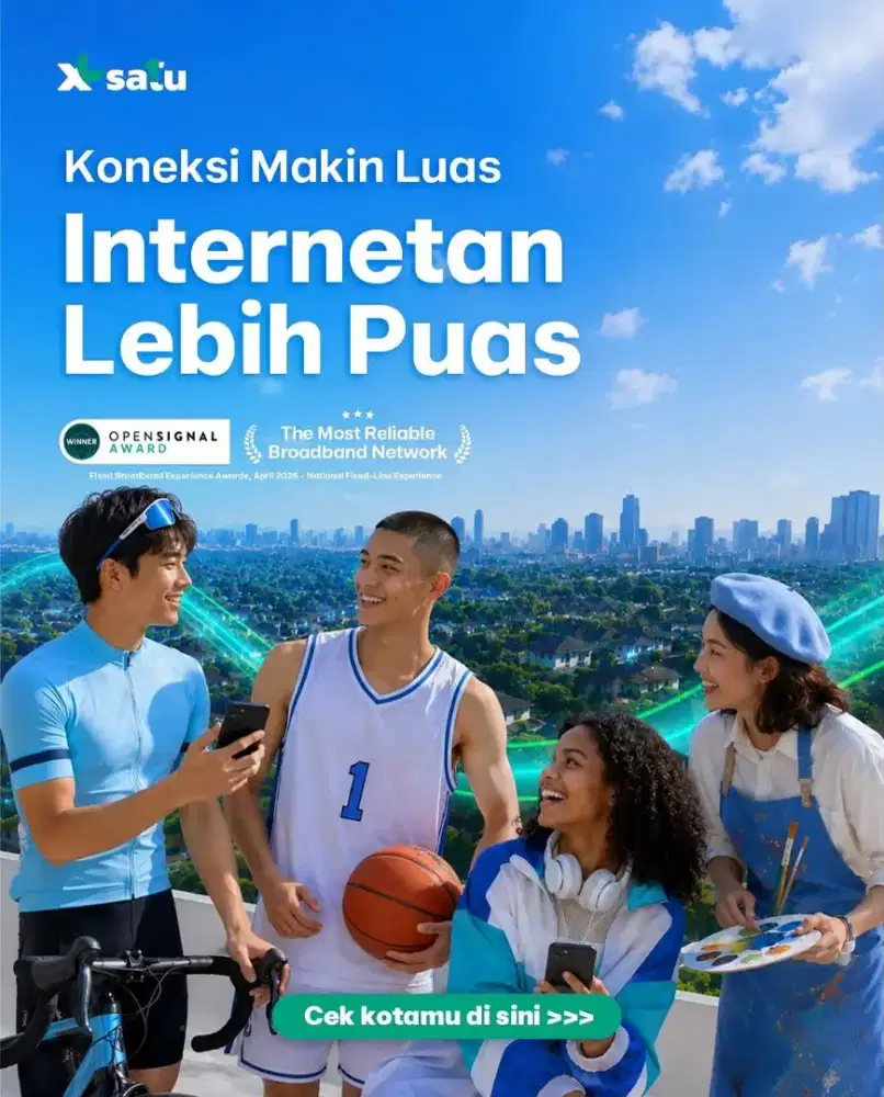 XL Satu WiFi Firstmedia internet Unlimited Tangerang No FUP