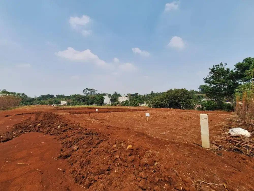 Dekat Stasiun Citayam, Tanah Kavling SHM 1 Jt-an Permeter Bogor