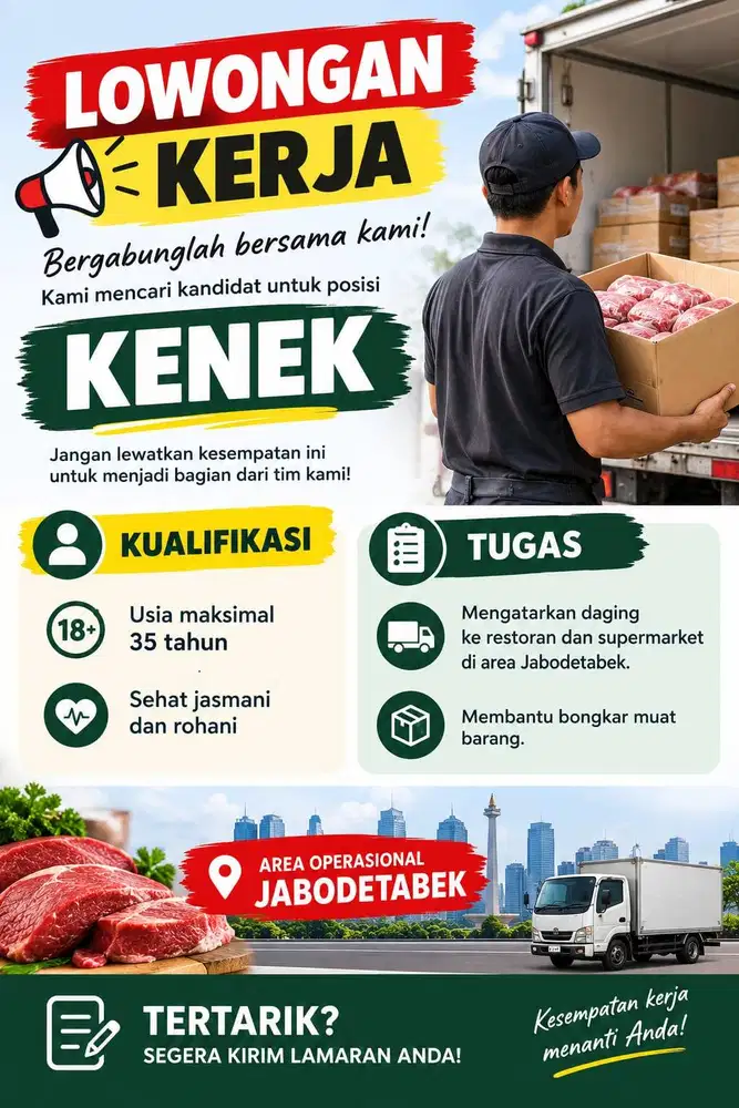 KENEK DELIVERY DAGING