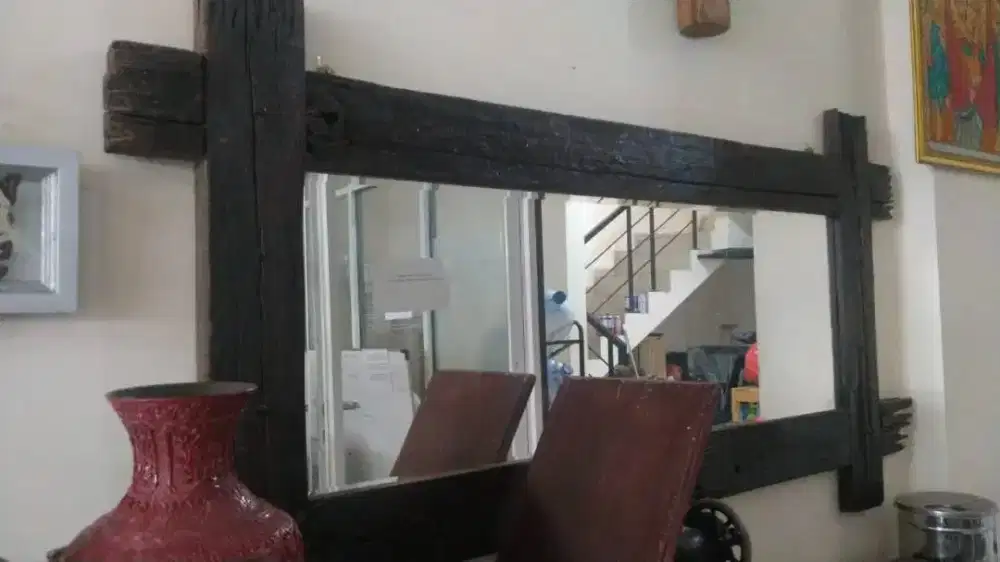 DIJUAL CERMIN KAYU ULIN JADUL MURAH