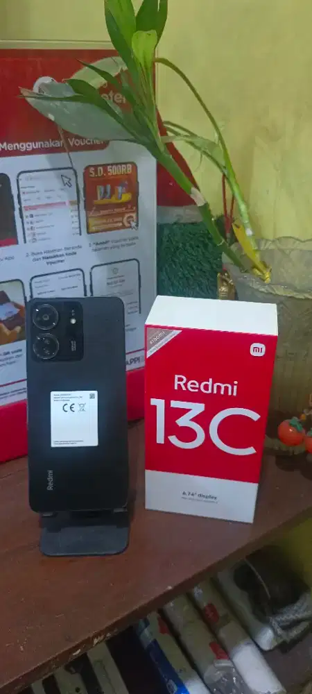 2nd : Redmi 13C 6/128 4G mulus
