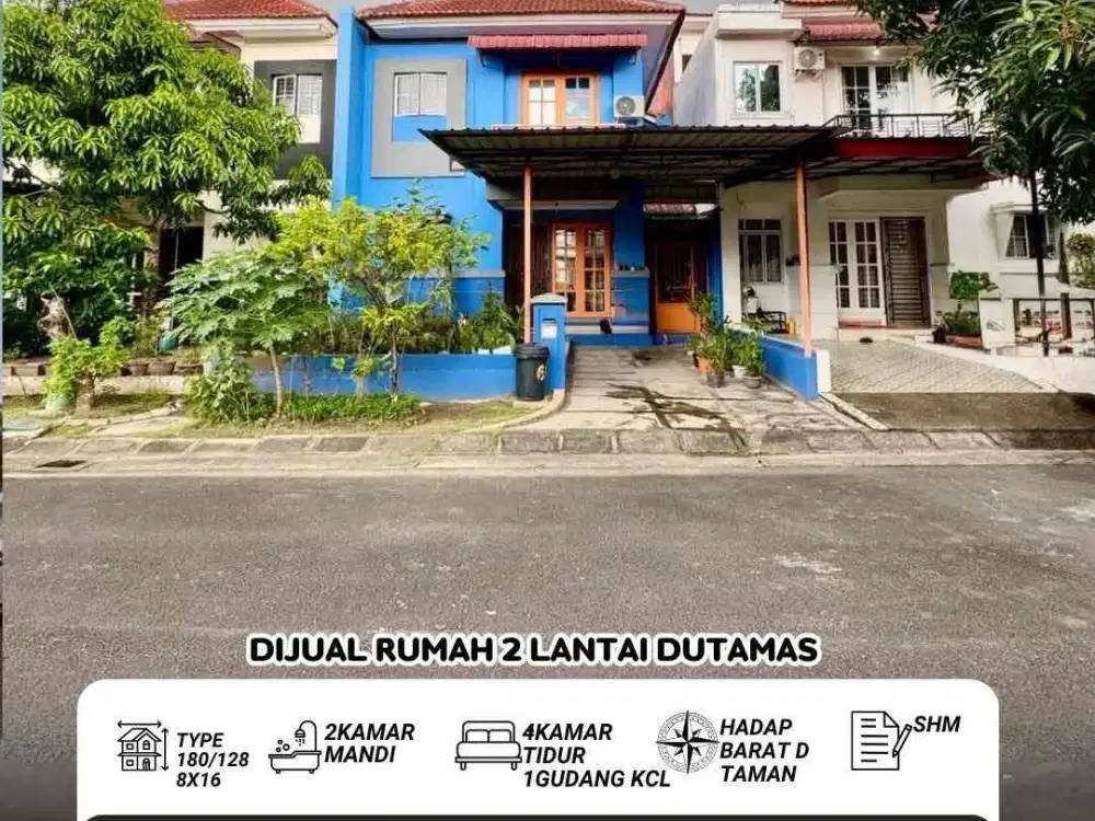 Dijual Rumah 2 Lantai Dutamas