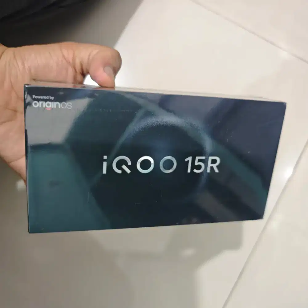 IQOO 15R 8+8/256 GARANSI RESMI IQOO 1 TAHUN NO REPACK NEW SEGEL