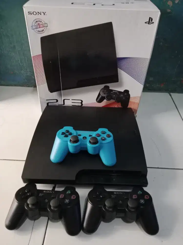 Ps3 slim seri 30 lengkap siap pakai