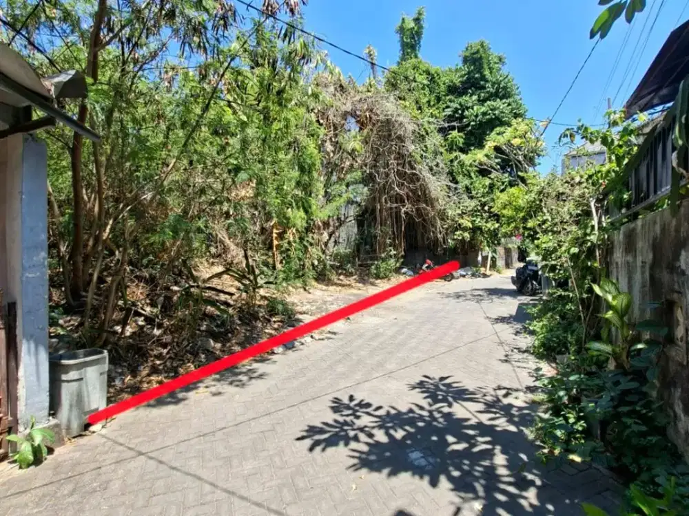 Di jual tanah murah  Lokasi strategis dekat sunres  hotel atau di balkang hotel Mahogany hotel