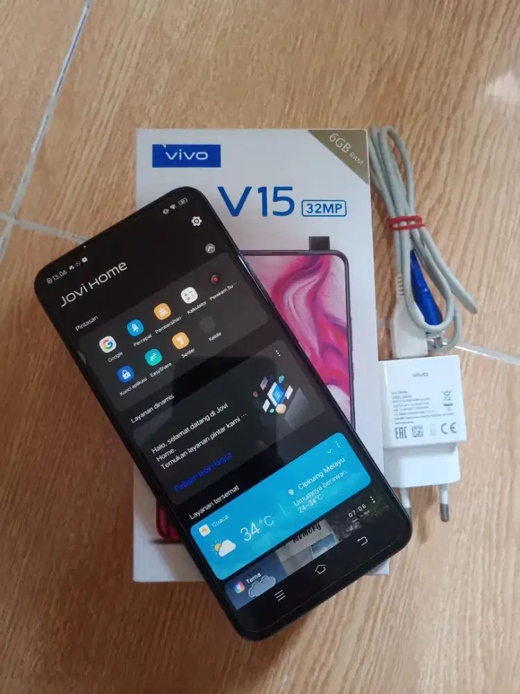 Vivo V15 Ram 6/64 Kamera Pop Up