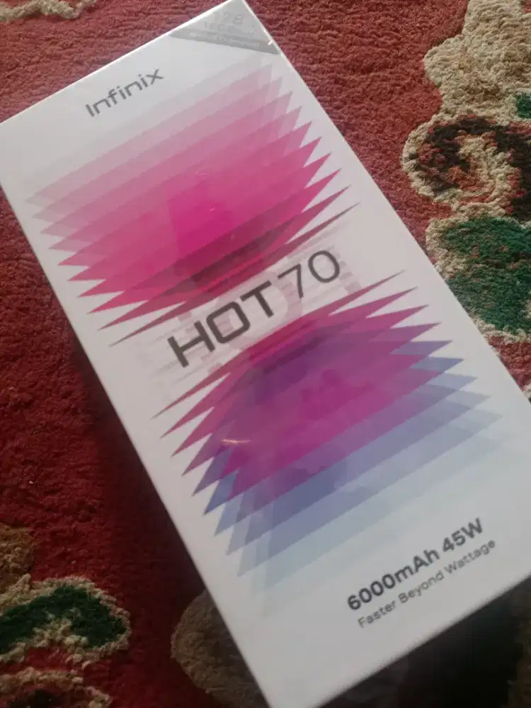 Infnix hot 70  8+8/128 baru fres
